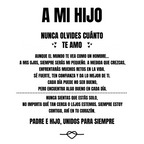 Pulsera Grabada "Para Mi Hijo": Un Vínculo Que Perdura